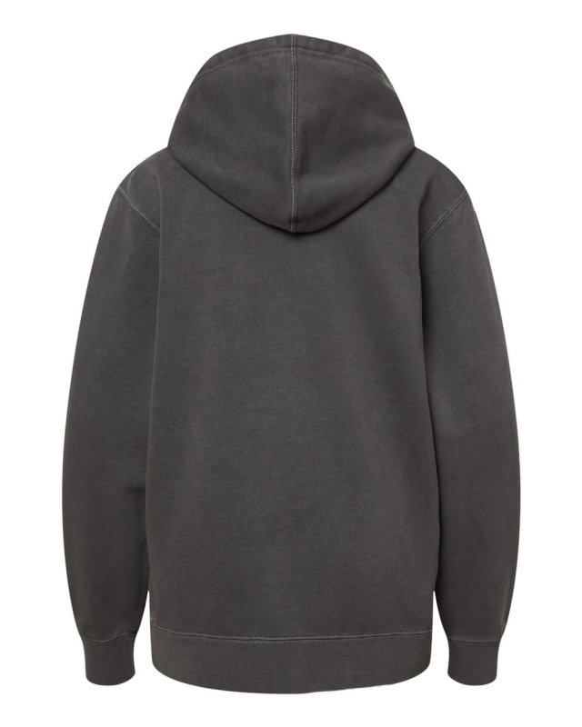 Youth Midweight Pigment Dyed Hooded Pullover