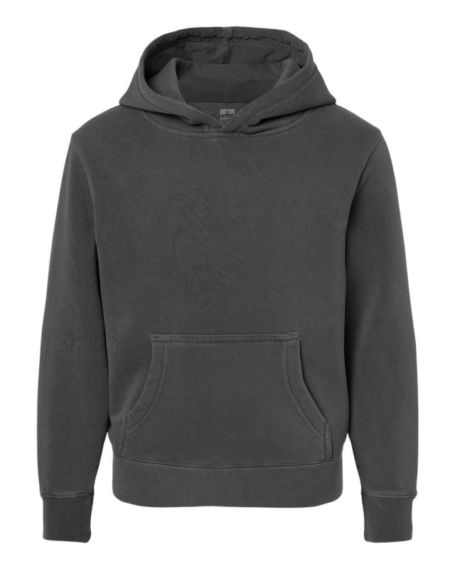 Youth Midweight Pigment Dyed Hooded Pullover