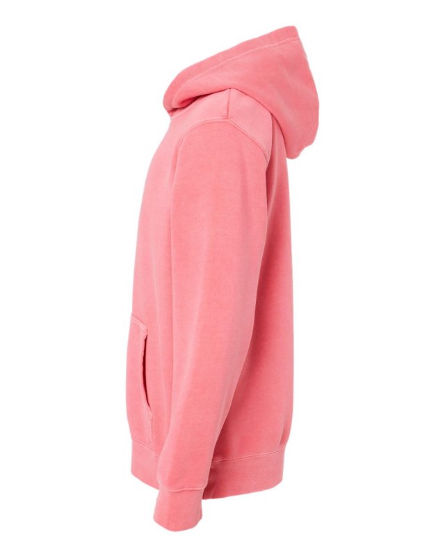 Youth Midweight Pigment Dyed Hooded Pullover