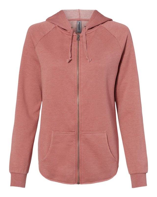 Women’s California Wave Wash Full-Zip Hooded Sweatshirt