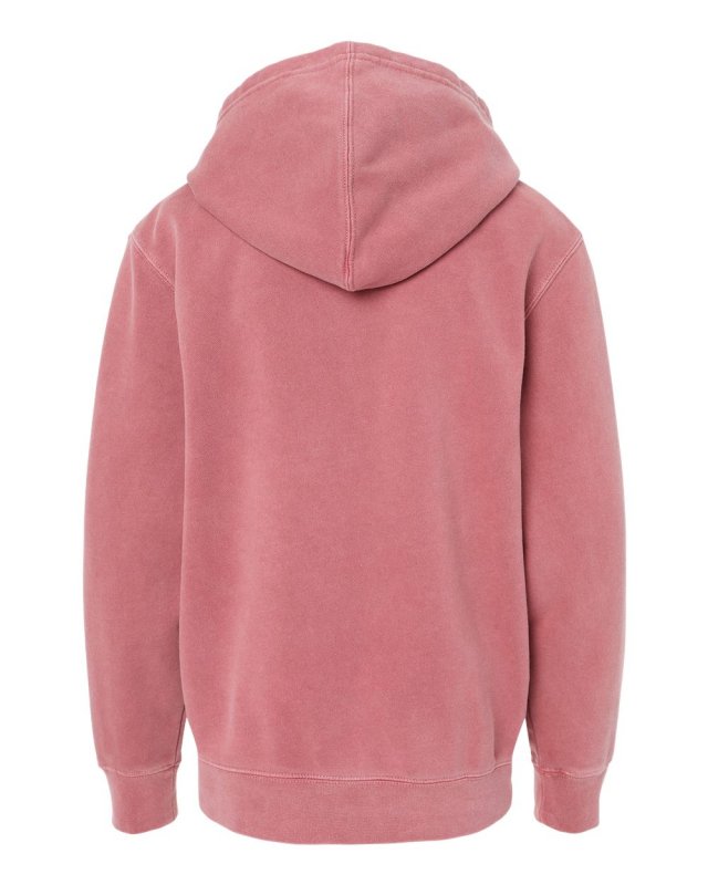 Youth Midweight Pigment Dyed Hooded Pullover