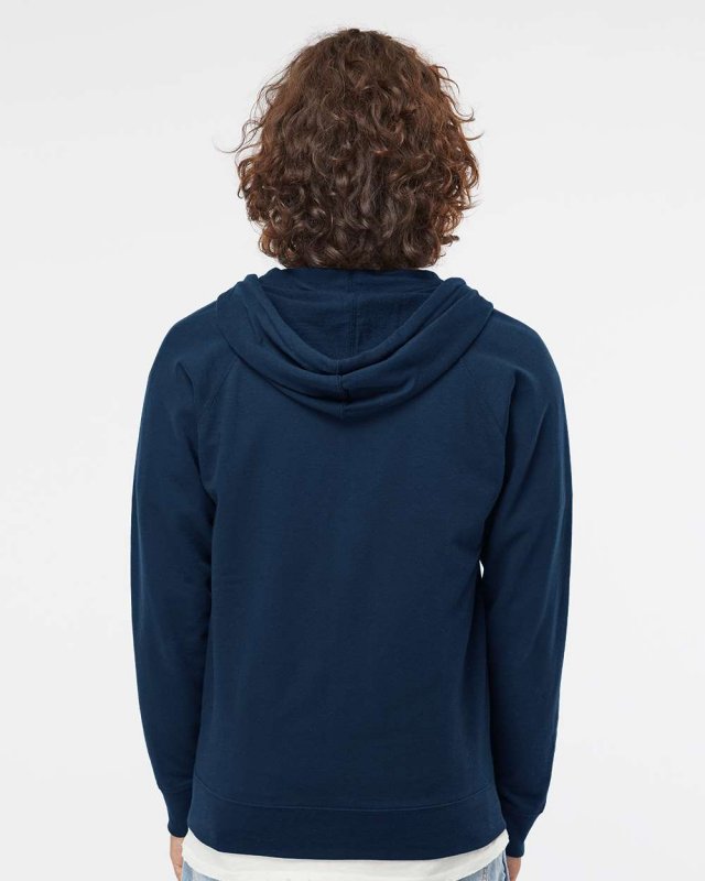 Lightweight Loopback Terry Full-Zip Hooded Sweatshirt