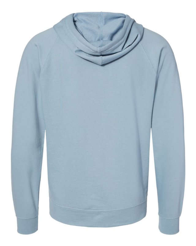 Lightweight Loopback Terry Full-Zip Hooded Sweatshirt