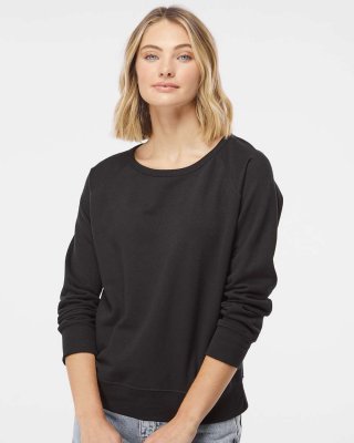 Women’s Lightweight Capped Neck Crew