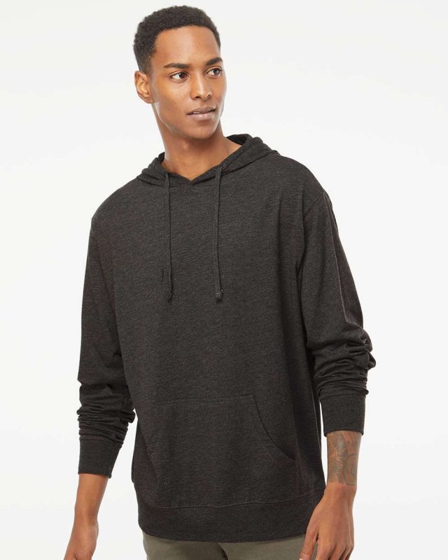 Lightweight Jersey Hooded Pullover