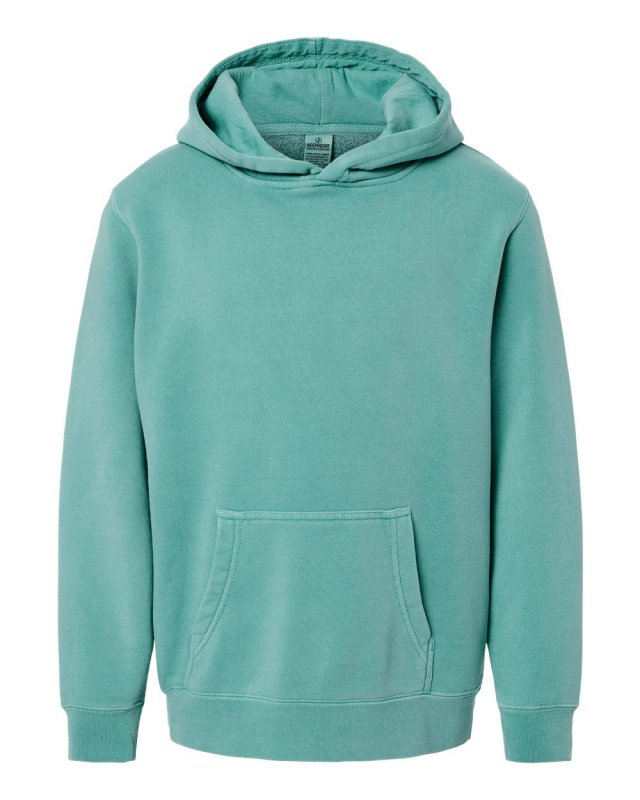 Youth Midweight Pigment Dyed Hooded Pullover