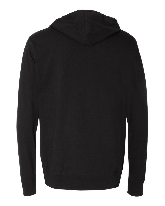 Lightweight Jersey Hooded Pullover