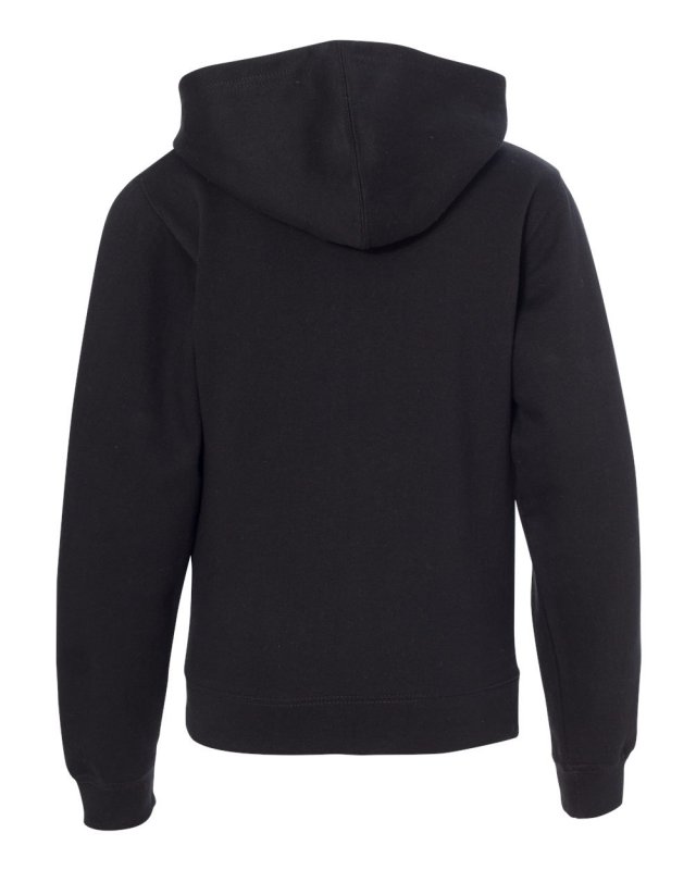 Youth Midweight Full-Zip Hooded Sweatshirt