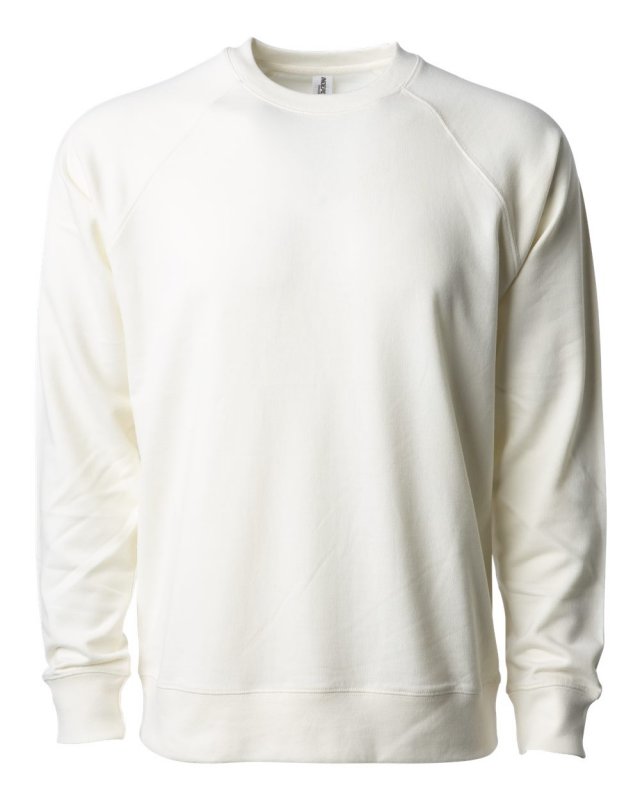 Unisex Lightweight Loopback Terry Crew