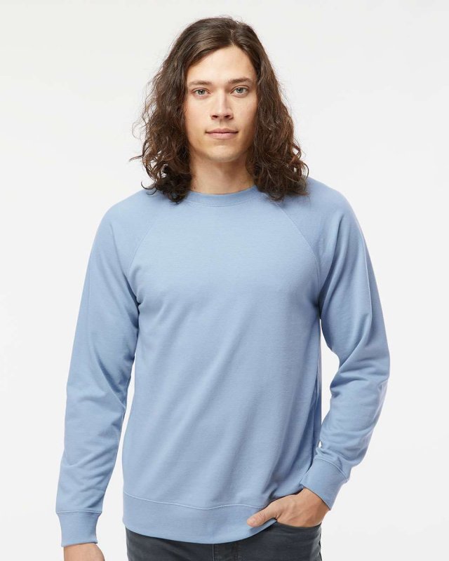 Unisex Lightweight Loopback Terry Crew