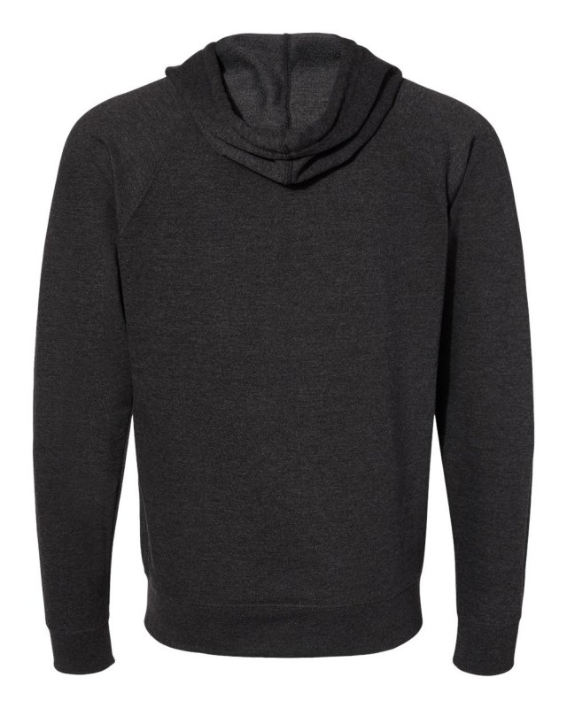 Lightweight Loopback Terry Full-Zip Hooded Sweatshirt