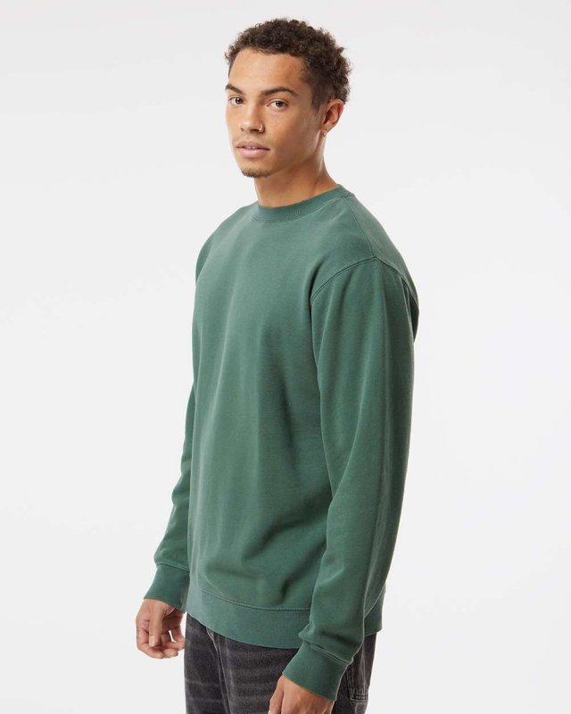 Midweight Pigment-Dyed Crewneck Sweatshirt