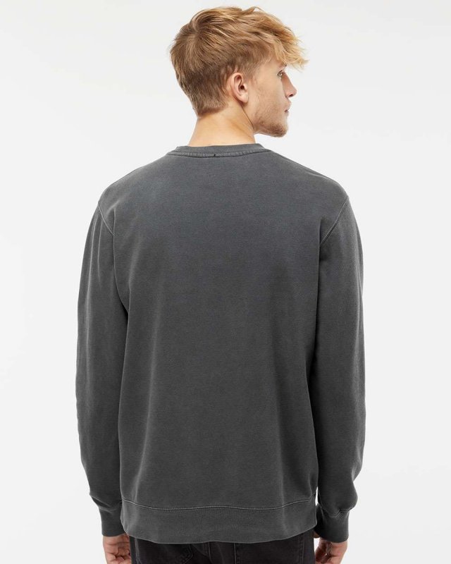 Midweight Pigment-Dyed Crewneck Sweatshirt