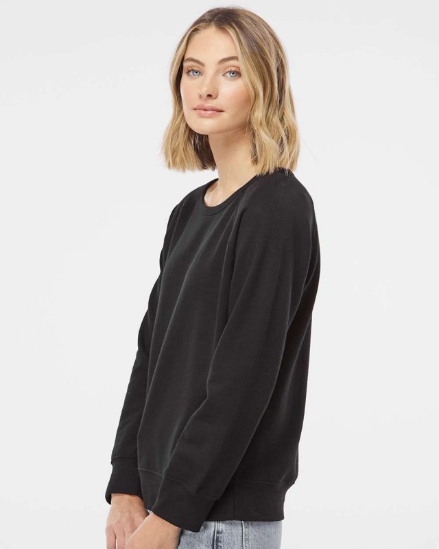 Women’s Lightweight Capped Neck Crew