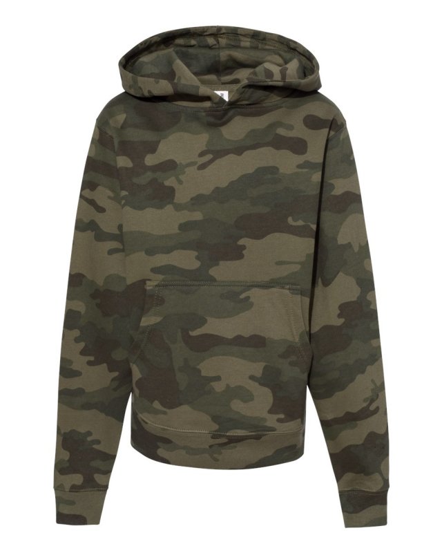 Youth Midweight Pullover Hooded Sweatshirt