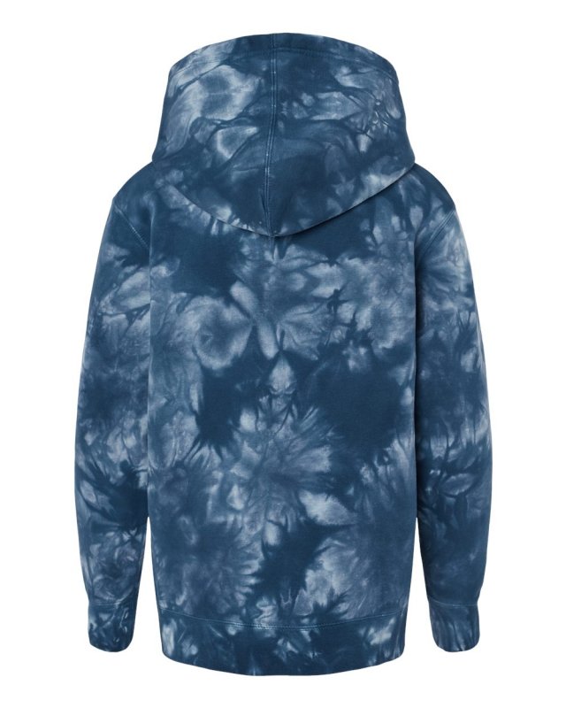 Youth Midweight Tie-Dye Hooded Pullover