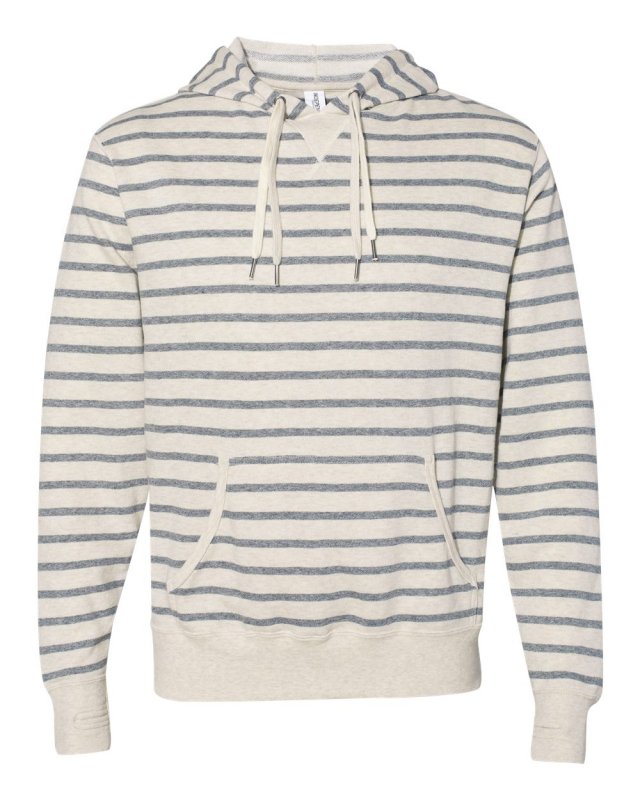 Unisex Heather French Terry Hooded Pullover