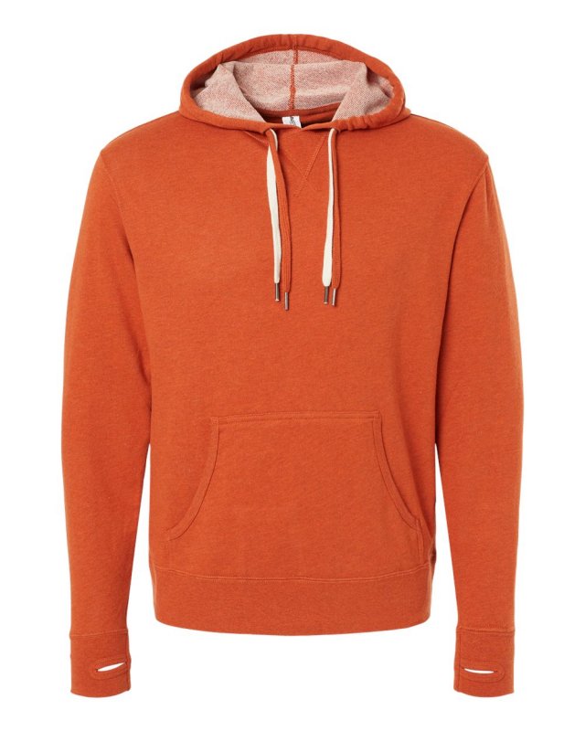 Unisex Heather French Terry Hooded Pullover