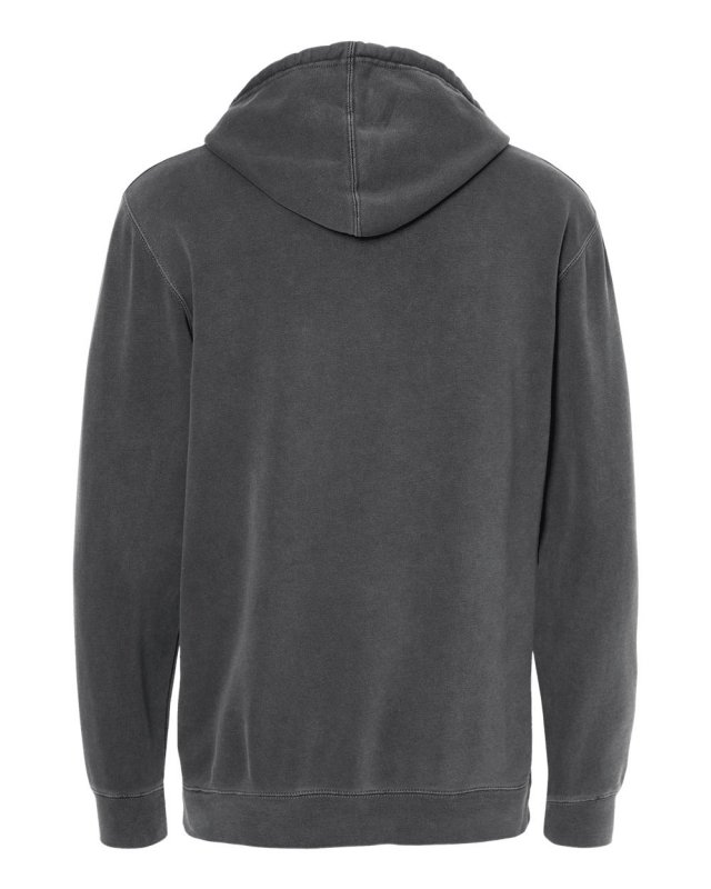 Unisex Midweight Pigment Dyed Hooded Pullover