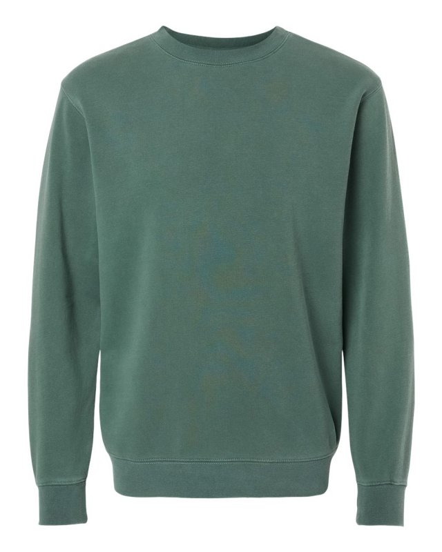 Midweight Pigment-Dyed Crewneck Sweatshirt