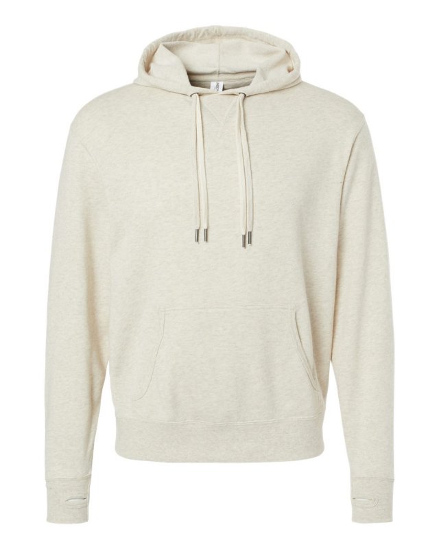 Unisex Heather French Terry Hooded Pullover