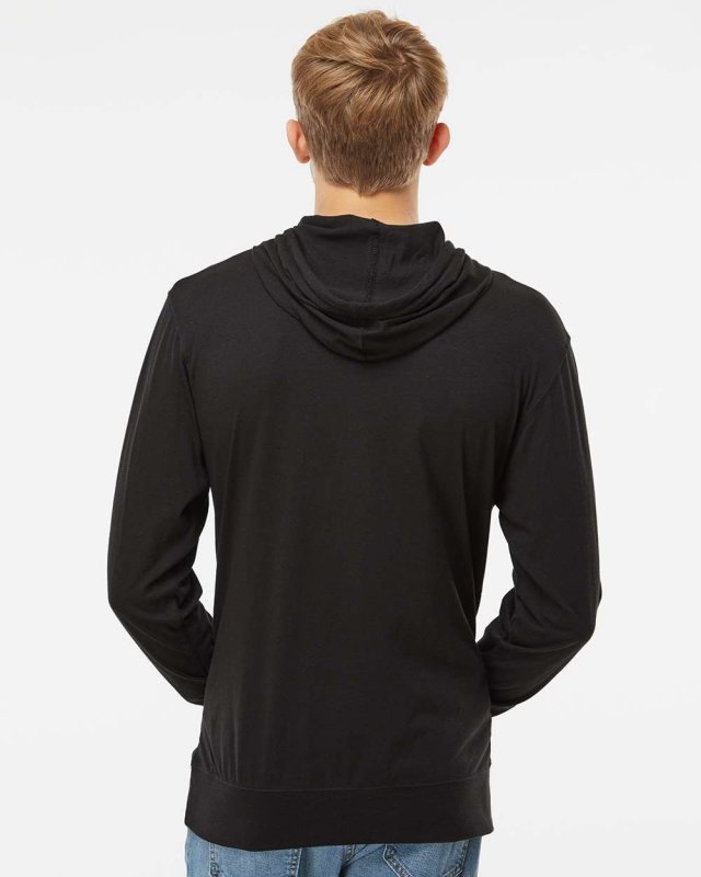 Lightweight Jersey Hooded Pullover