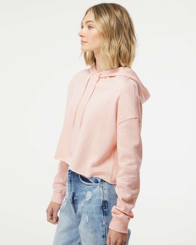 Women’s Lightweight Crop Hooded Pullover