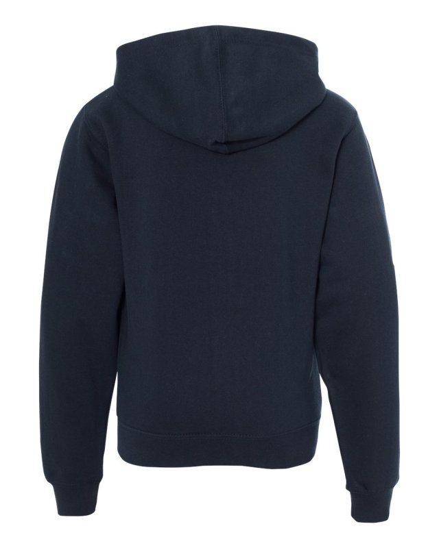 Youth Midweight Full-Zip Hooded Sweatshirt