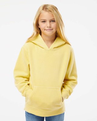 Youth Midweight Pigment Dyed Hooded Pullover