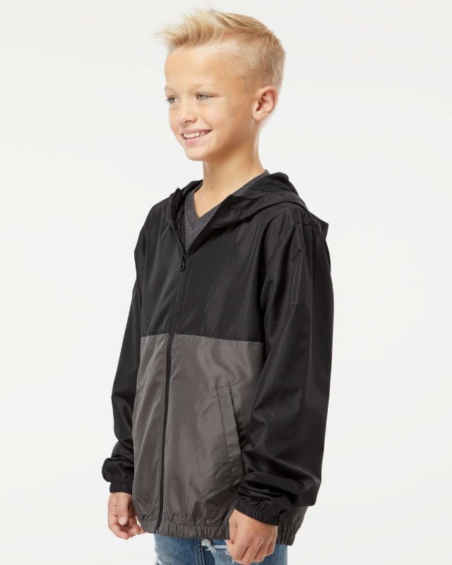 Youth Lightweight Windbreaker Full-Zip Jacket