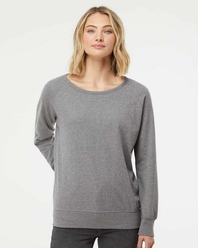 Women’s Lightweight Capped Neck Crew