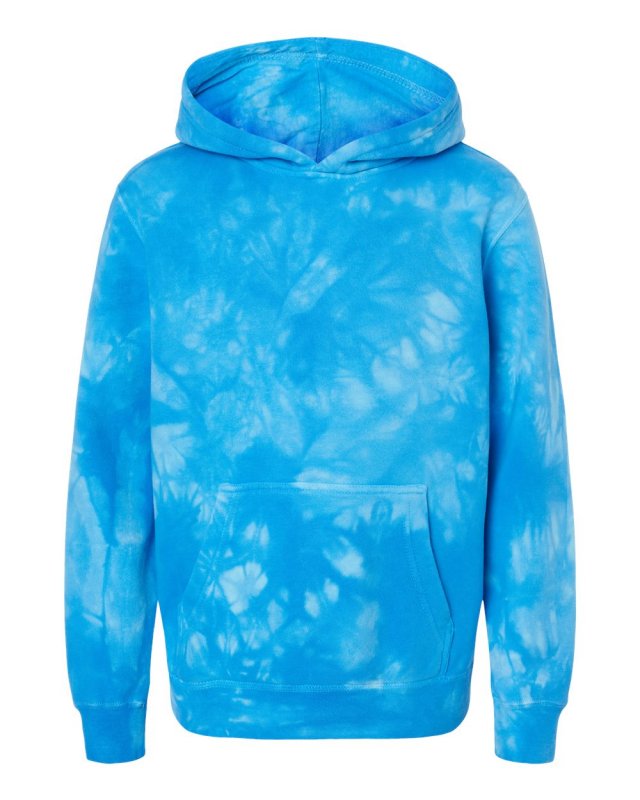 Youth Midweight Tie-Dye Hooded Pullover