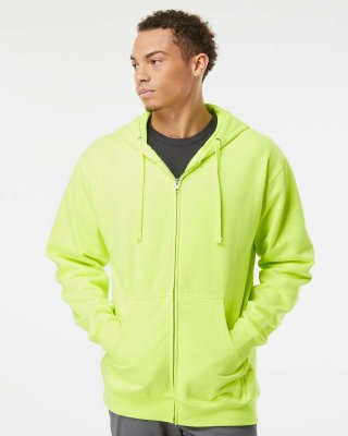 Midweight Full-Zip Hooded Sweatshirt