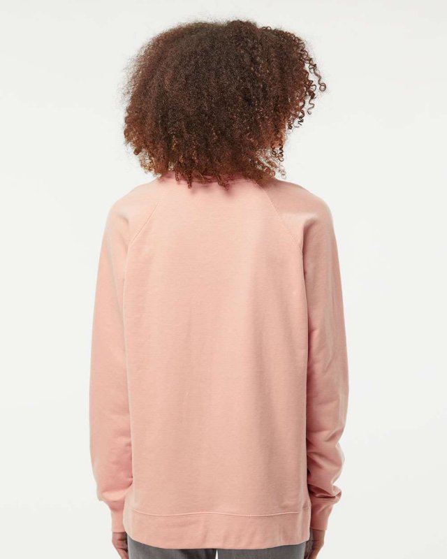 Unisex Lightweight Loopback Terry Crew