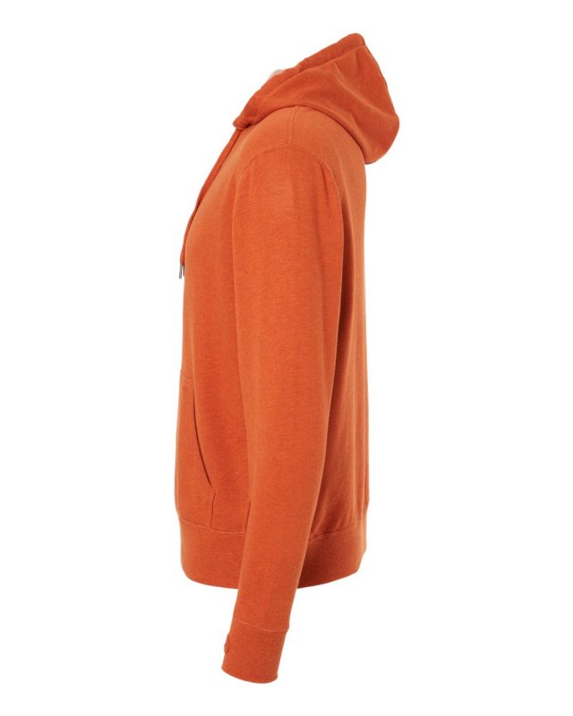 Unisex Heather French Terry Hooded Pullover