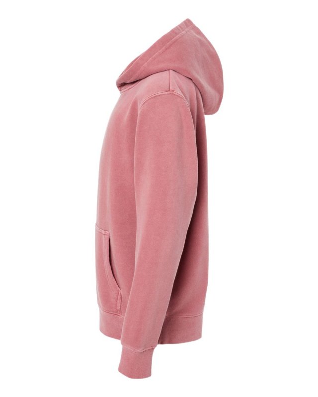 Youth Midweight Pigment Dyed Hooded Pullover