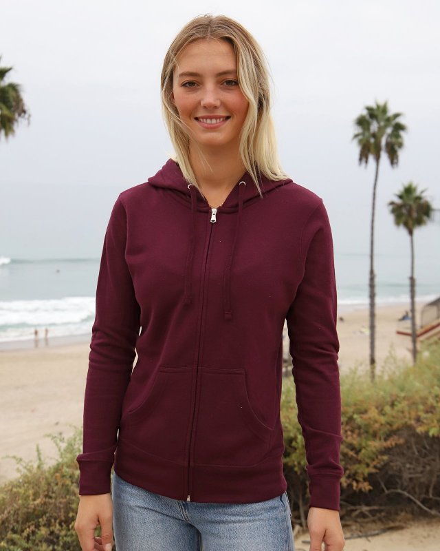 Women’s Lightweight Zip Hooded Sweatshirt