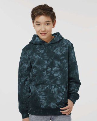 Youth Midweight Tie-Dye Hooded Pullover