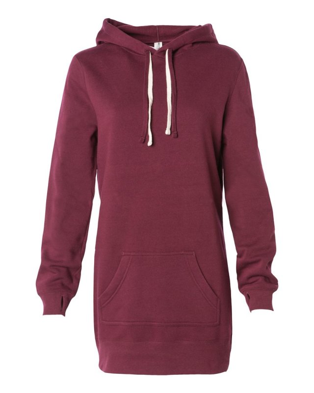 Midweight Special Blend Hooded Pullover Dress