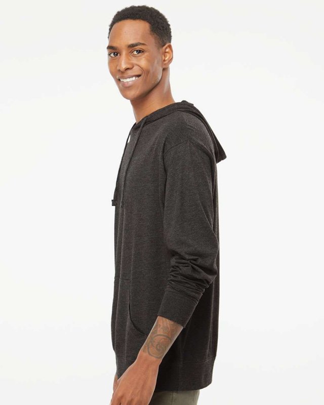 Lightweight Jersey Hooded Pullover