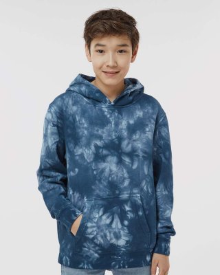 Youth Midweight Tie-Dye Hooded Pullover