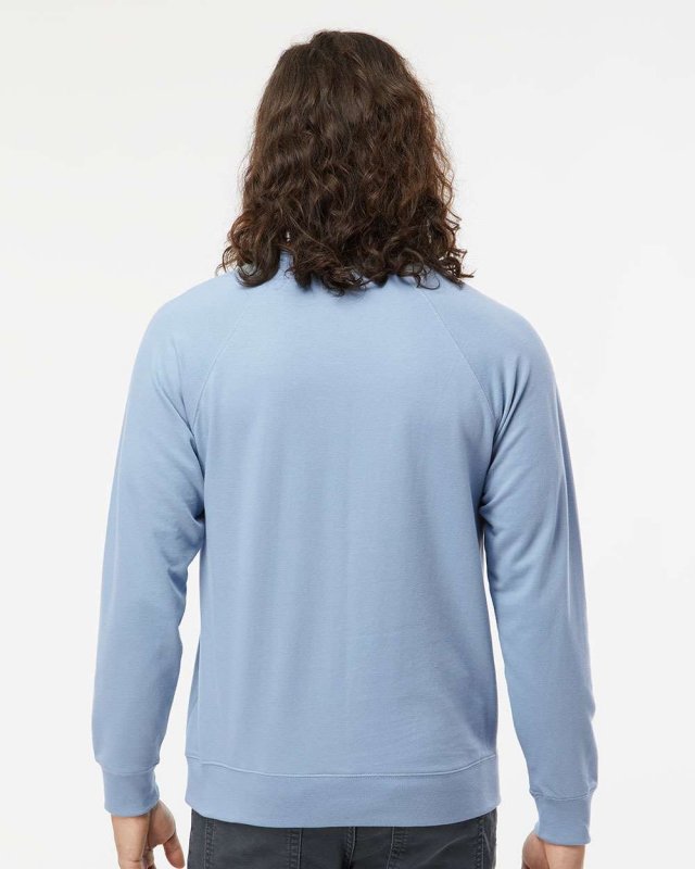 Unisex Lightweight Loopback Terry Crew