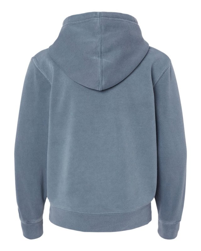 Youth Midweight Pigment Dyed Hooded Pullover