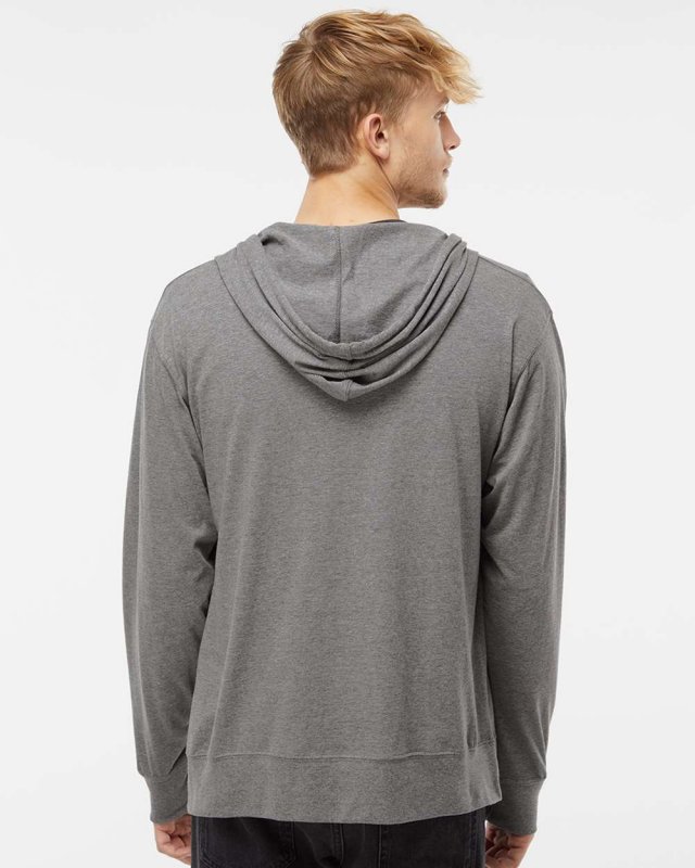 Lightweight Jersey Zip Hood