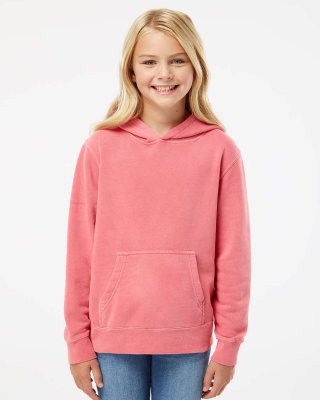 Youth Midweight Pigment Dyed Hooded Pullover