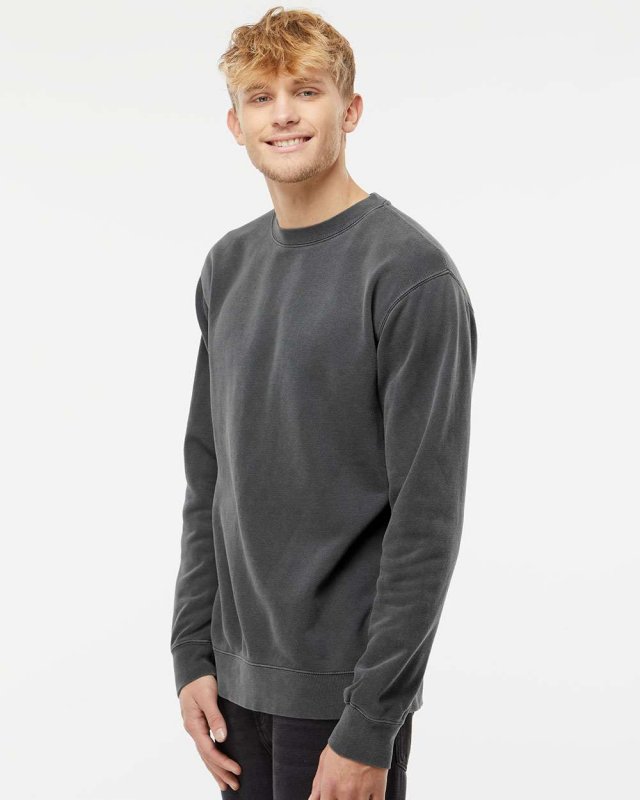 Midweight Pigment-Dyed Crewneck Sweatshirt