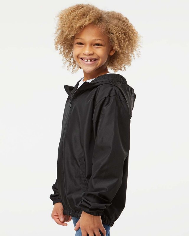 Youth Lightweight Windbreaker Full-Zip Jacket