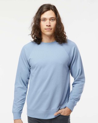 Unisex Lightweight Loopback Terry Crew