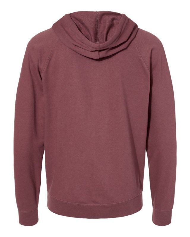 Lightweight Loopback Terry Full-Zip Hooded Sweatshirt