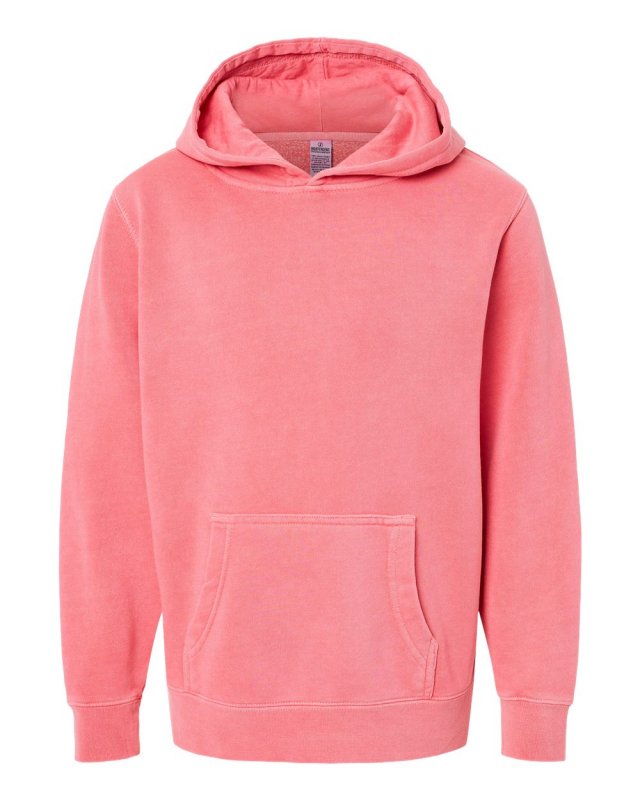 Youth Midweight Pigment Dyed Hooded Pullover